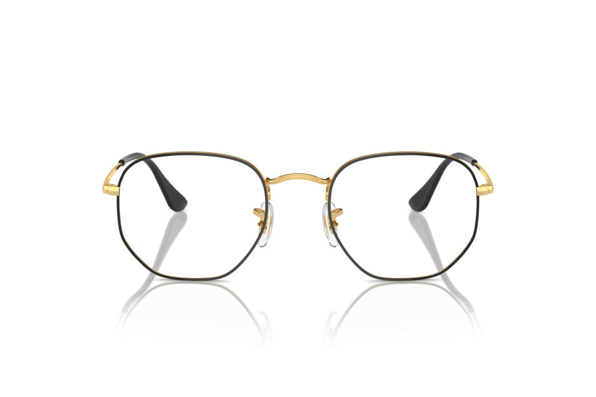 OCCHIALE DA VISTA UNISEX RAY-BAN HEXAGONAL RX 6448 (3175) - RB 6448 3175 TAGLIA 51/21/145