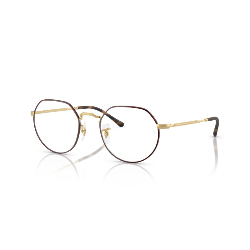 OCCHIALE DA VISTA UNISEX | RAY-BAN RX 6465 - JACK 3188 AVANA OPACO SU ORO ARISTA OPACO - CALIBRO 49