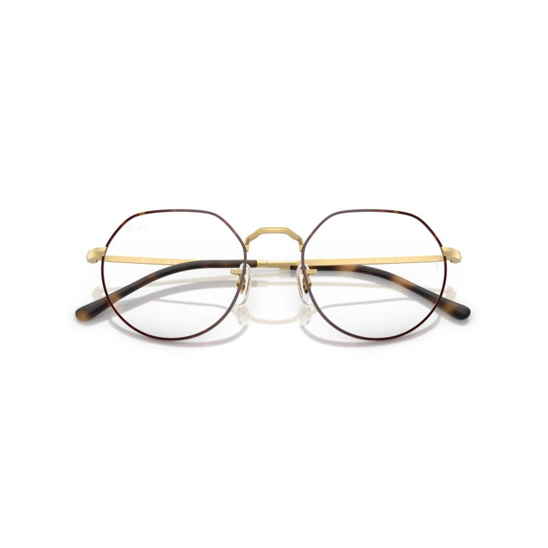 OCCHIALE DA VISTA UNISEX | RAY-BAN RX 6465 - JACK 3188 AVANA OPACO SU ORO ARISTA OPACO - CALIBRO 49