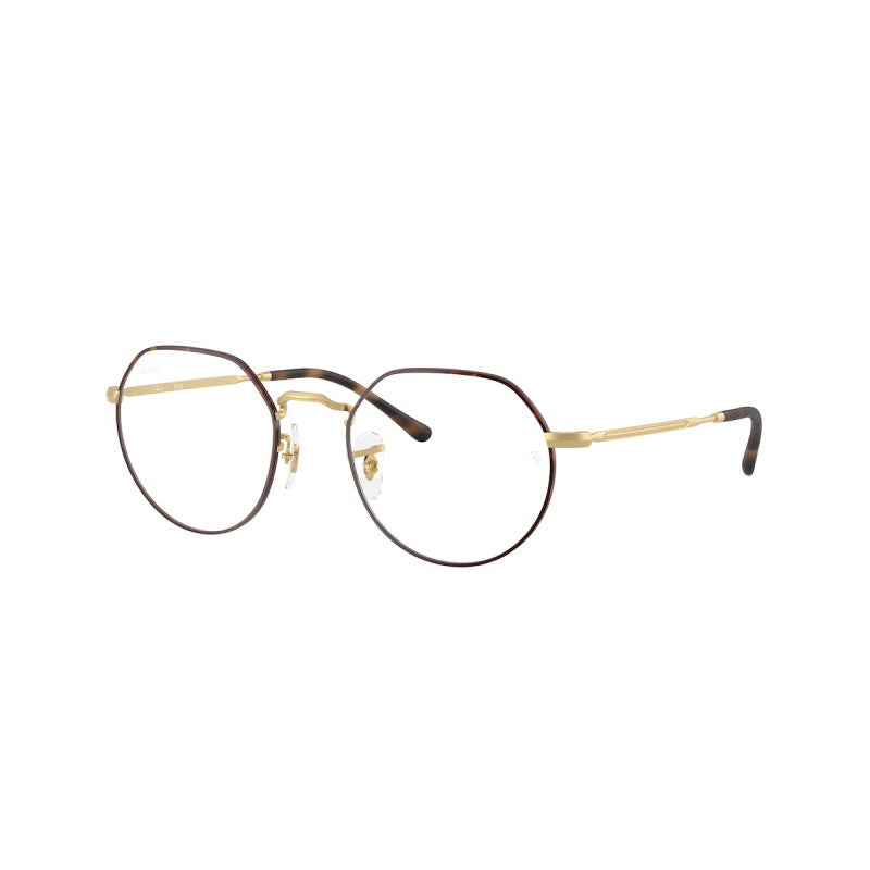 OCCHIALE DA VISTA UNISEX | RAY-BAN RX 6465 - JACK 3188 AVANA OPACO SU ORO ARISTA OPACO - CALIBRO 49