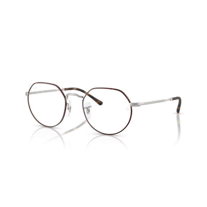 OCCHIALE DA VISTA UNISEX | RAY-BAN RX 6465 - JACK 3194 AVANA OPACO SU ARGENTO OPACO - CALIBRO 51