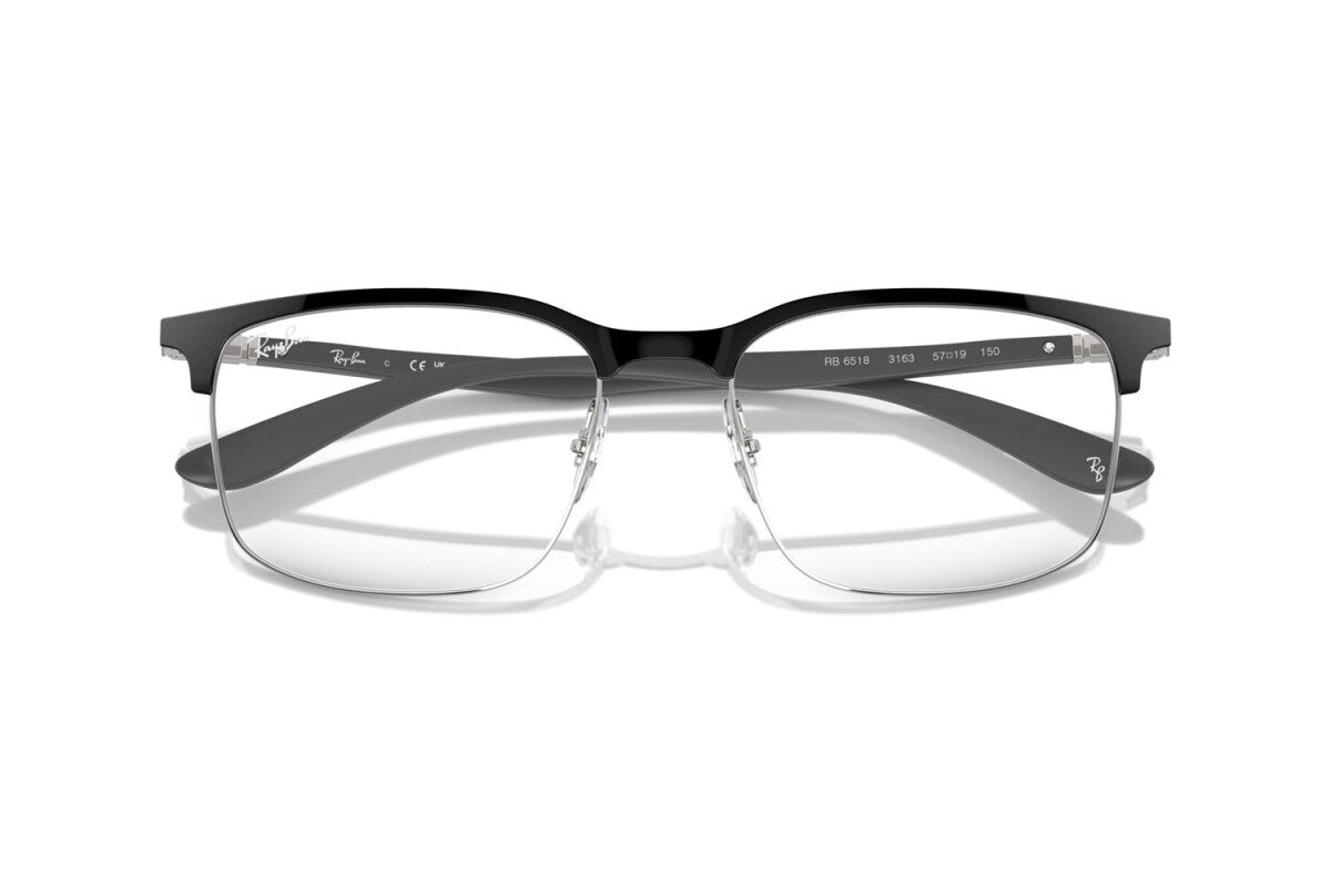 OCCHIALE DA VISTA UNISEX RAY-BAN RX 6518 (3163) - RB 6518 3163 TAGLIA 57/19/150