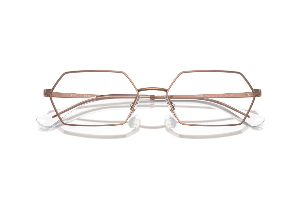 OCCHIALE DA VISTA UNISEX RAY-BAN YEVI RX 6528 (2943) - RB 6528 2943 TAGLIA 56/18/145