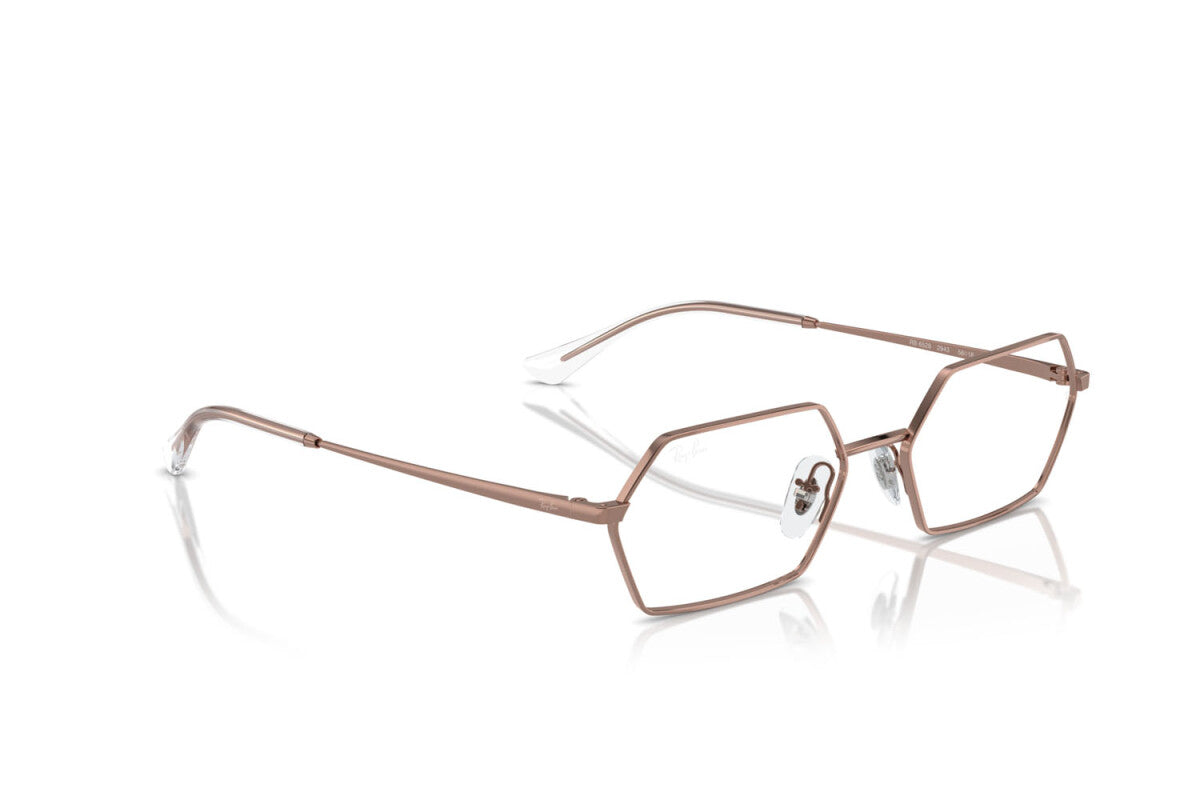 OCCHIALE DA VISTA UNISEX RAY-BAN YEVI RX 6528 (2943) - RB 6528 2943 TAGLIA 56/18/145