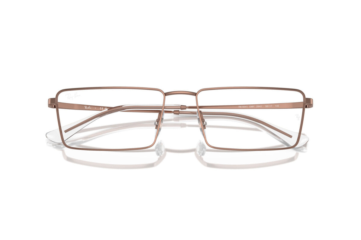 OCCHIALE DA VISTA UNISEX RAY-BAN EMY RX 6541 (2943) - RB 6541 2943 TAGLIA 58/17/145