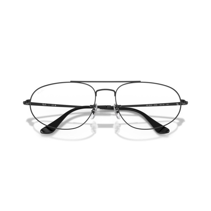 OCCHIALI DA VISTA UNISEX | RAY-BAN RX 6645 - 2509 NERO - CALIBRO 60