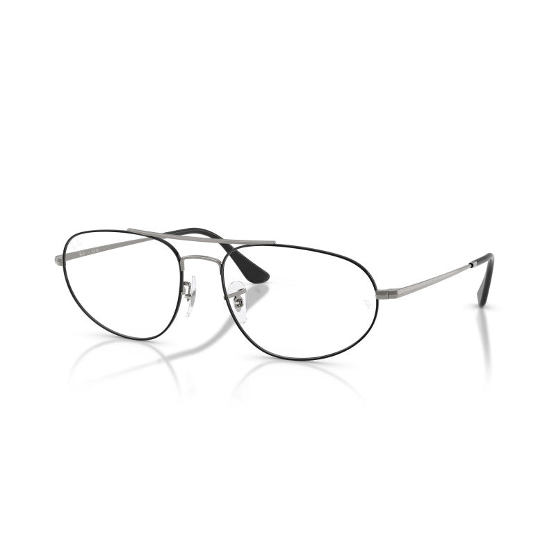 OCCHIALI DA VISTA UNISEX | RAY-BAN RX 6645 - 3179 NERO SU CANNA DI FUCILE - CALIBRO 60