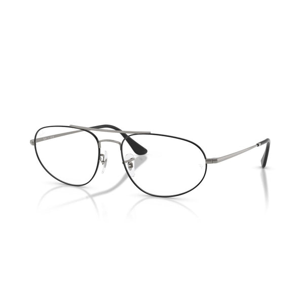 OCCHIALI DA VISTA UNISEX | RAY-BAN RX 6645 - 3179 NERO SU CANNA DI FUCILE - CALIBRO 60