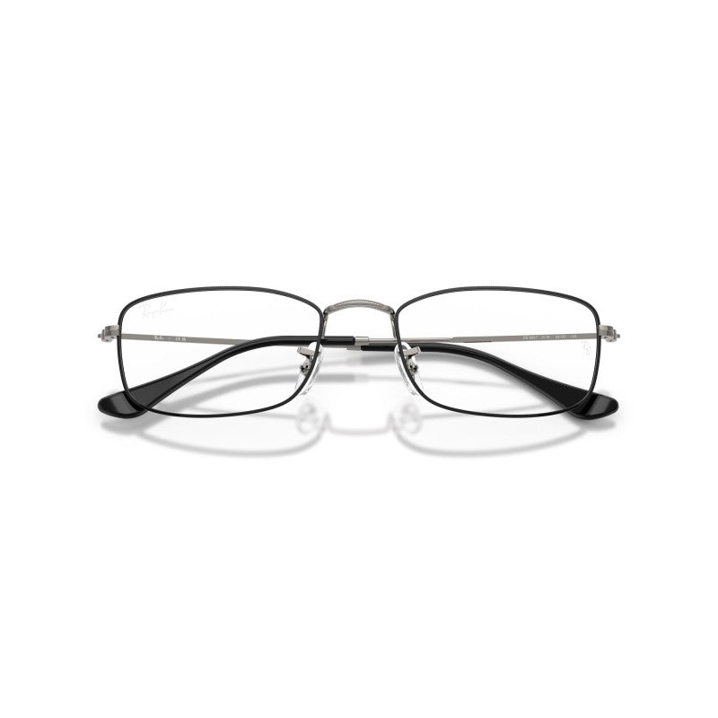 OCCHIALI DA VISTA UNISEX | RAY-BAN RX 6647 - 3179 NERO SU CANNA DI FUCILE - CALIBRO 55