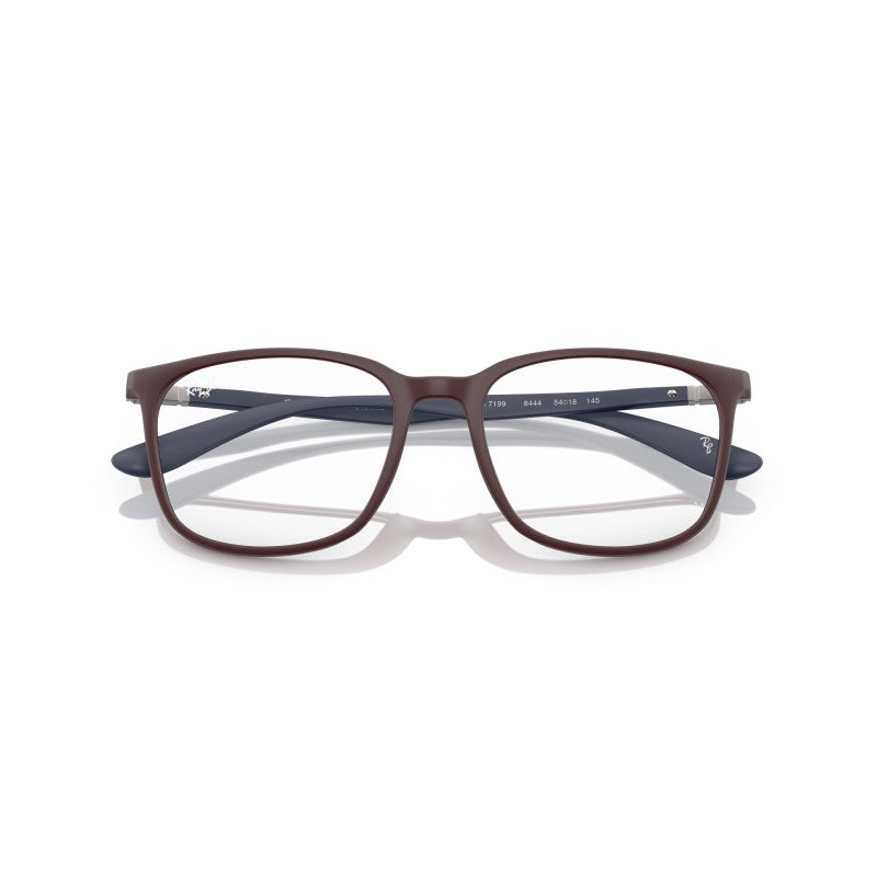 OCCHIALE DA VISTA UNISEX | RAY-BAN RX 7199 - 8444 VIOLA SCURO OPACO - CALIBRO 52