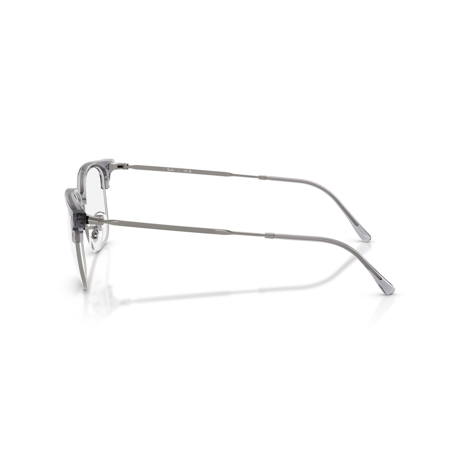 OCCHIALE DA VISTA UNISEX | RAY-BAN RX 7216 - NEW CLUBMASTER 8470 GRIGIO SU CANNA DI FUCILE - CALIBRO 51