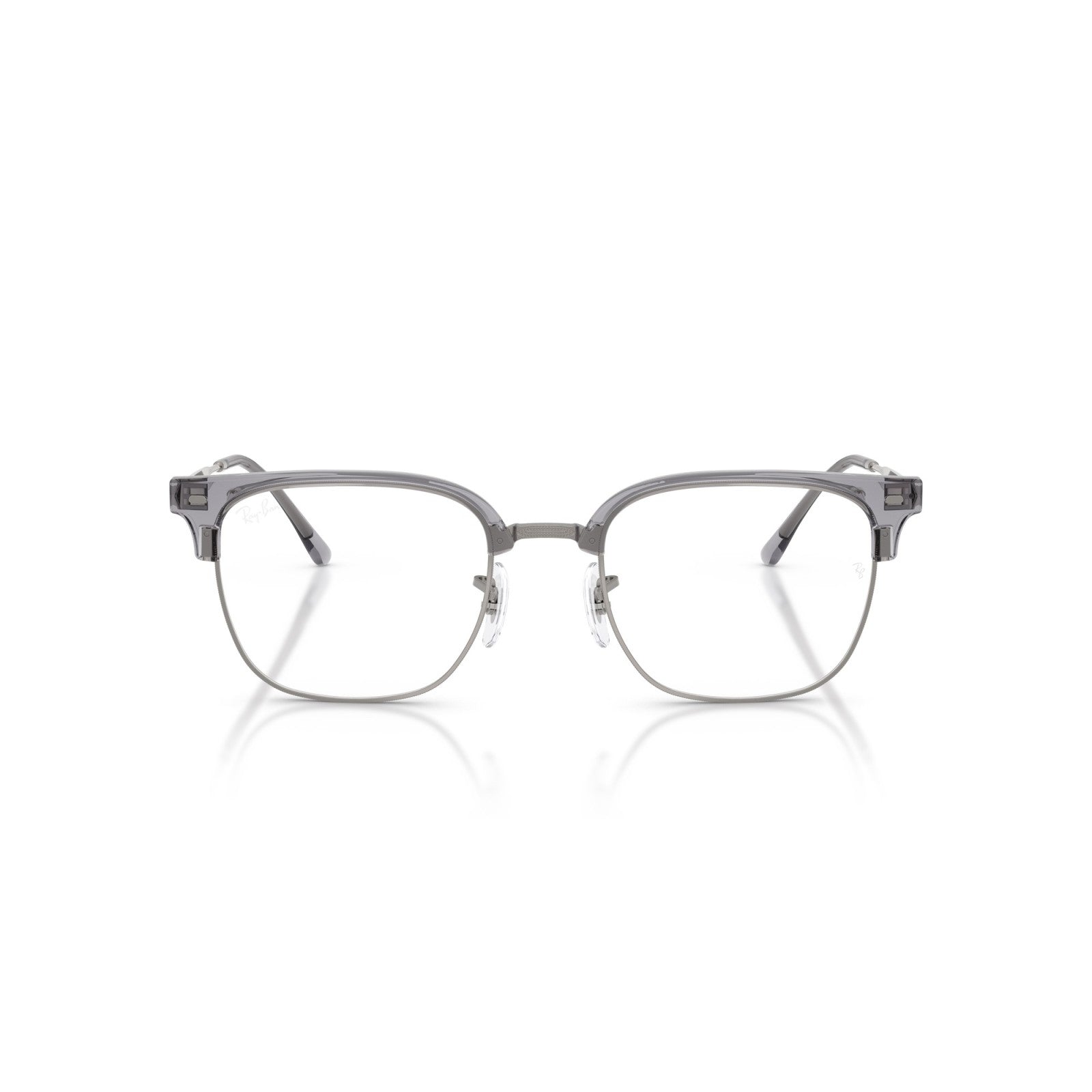 OCCHIALE DA VISTA UNISEX | RAY-BAN RX 7216 - NEW CLUBMASTER 8470 GRIGIO SU CANNA DI FUCILE - CALIBRO 51
