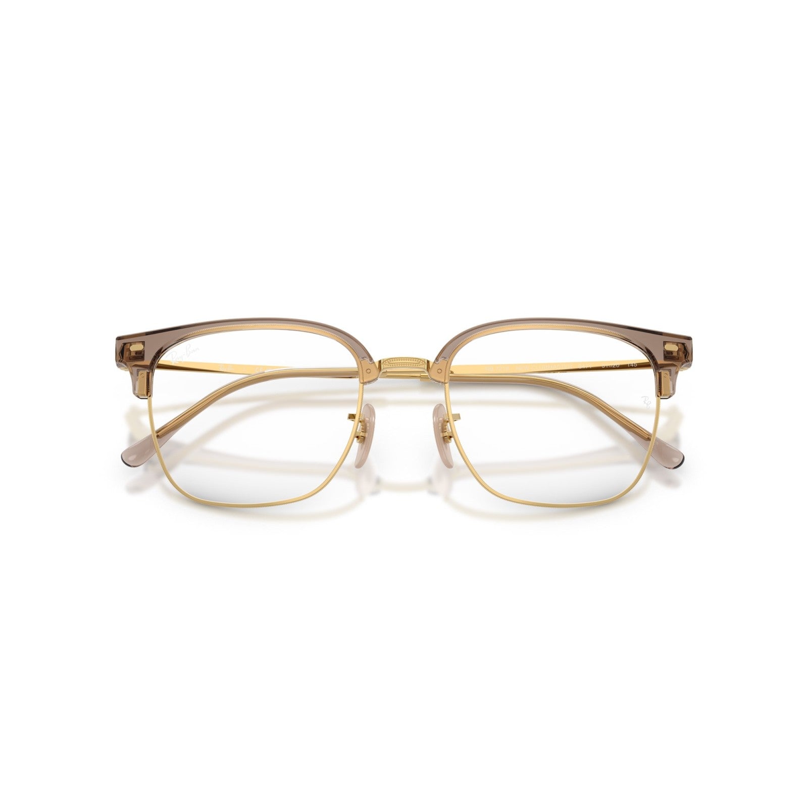 OCCHIALE DA VISTA UNISEX | RAY-BAN RX 7216 - NEW CLUBMASTER 8471 BEIGE SU ORO - CALIBRO 51