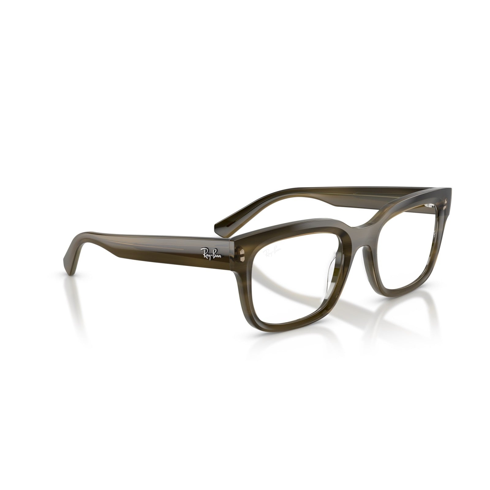 OCCHIALE DA VISTA UNISEX | RAY-BAN RX 7217 - CHAD 8468 VERDE STRIATO - CALIBRO 52