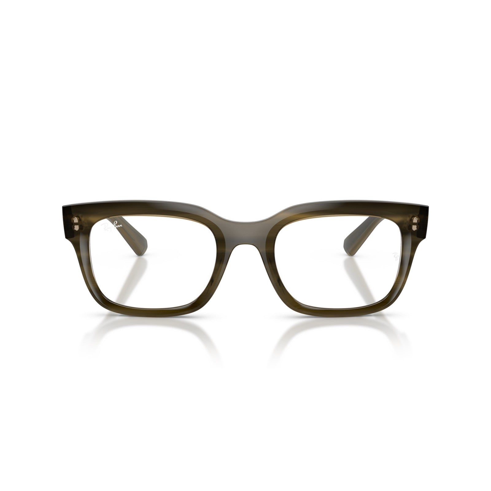 OCCHIALE DA VISTA UNISEX | RAY-BAN RX 7217 - CHAD 8468 VERDE STRIATO - CALIBRO 52