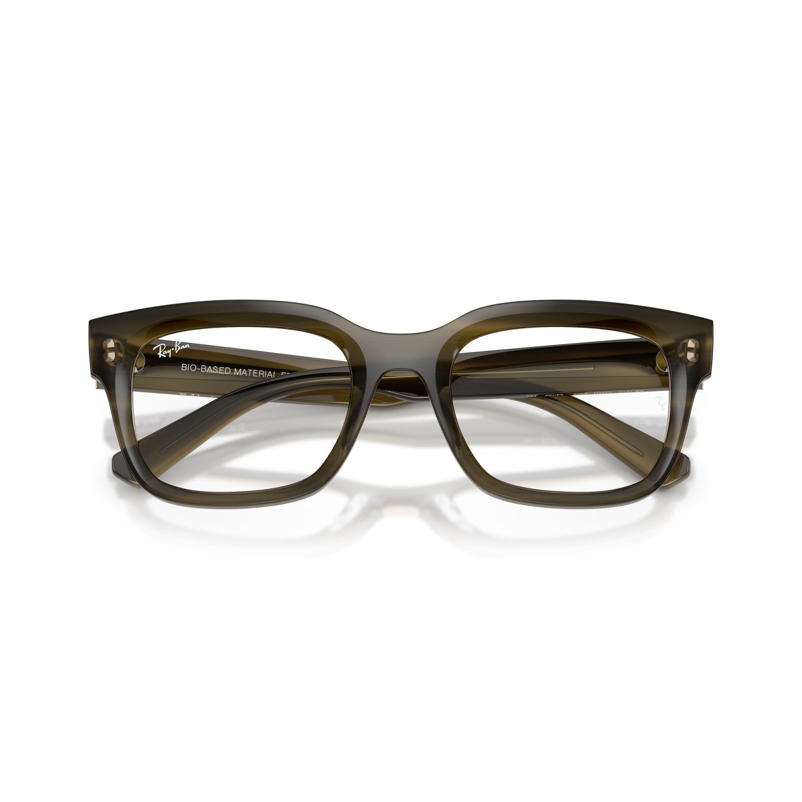 OCCHIALE DA VISTA UNISEX | RAY-BAN RX 7217 - CHAD 8468 VERDE STRIATO - CALIBRO 52