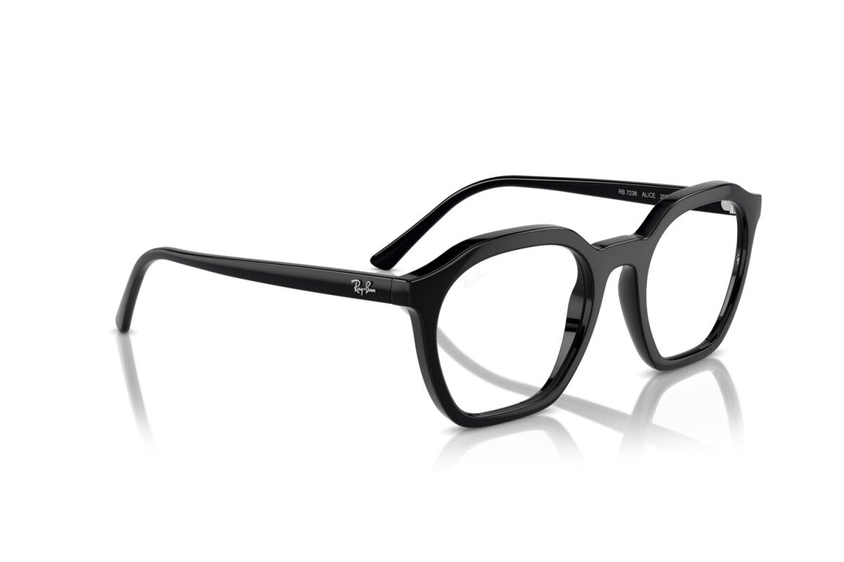 OCCHIALE DA VISTA UNISEX RAY-BAN ALICE RX 7238 (2000) - RB 7238 2000 TAGLIA 50/21/145