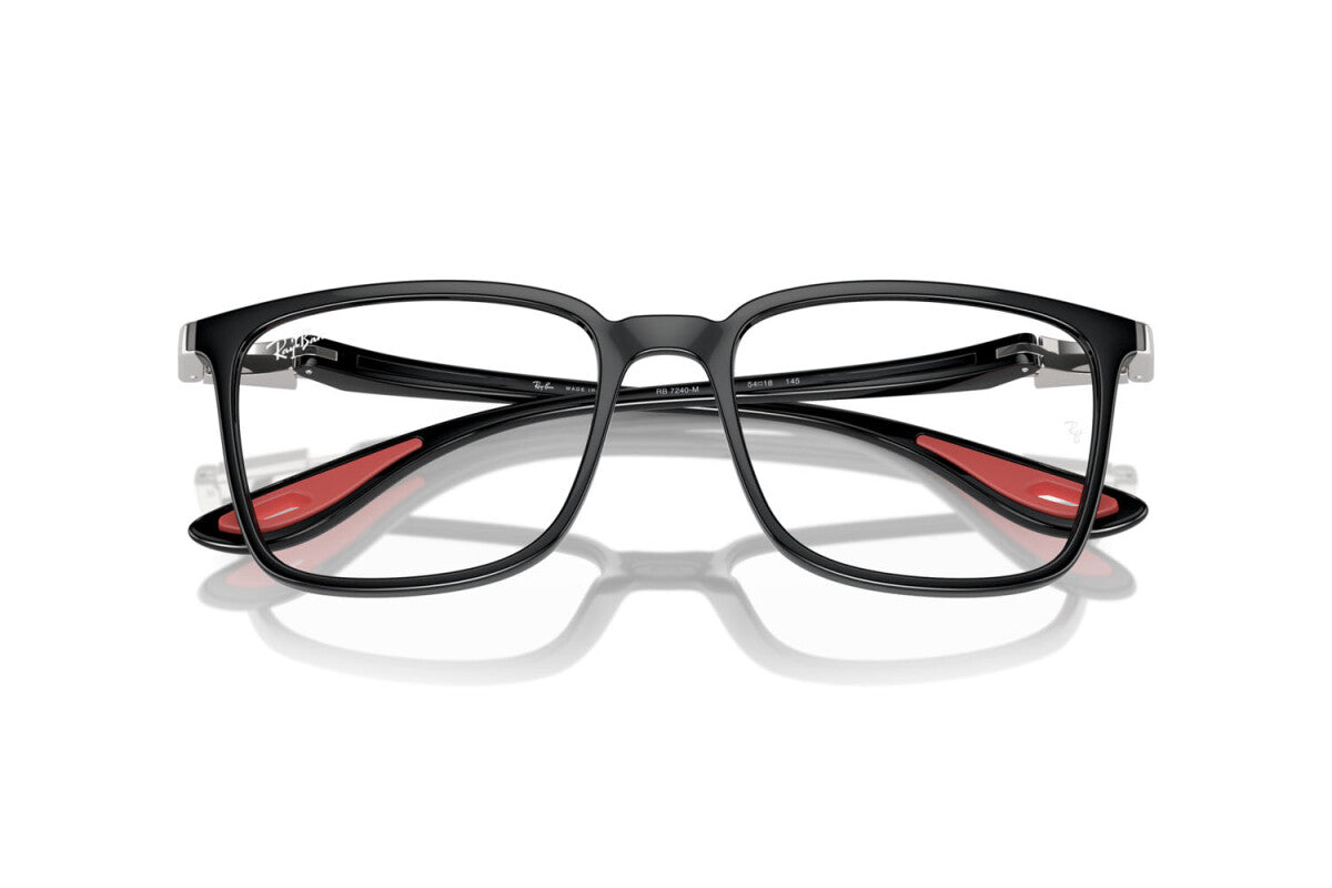 OCCHIALE DA VISTA UNISEX RAY-BAN SCUDERIA FERRARI RX 7240M (F601) - RB 7240M cal.54F601