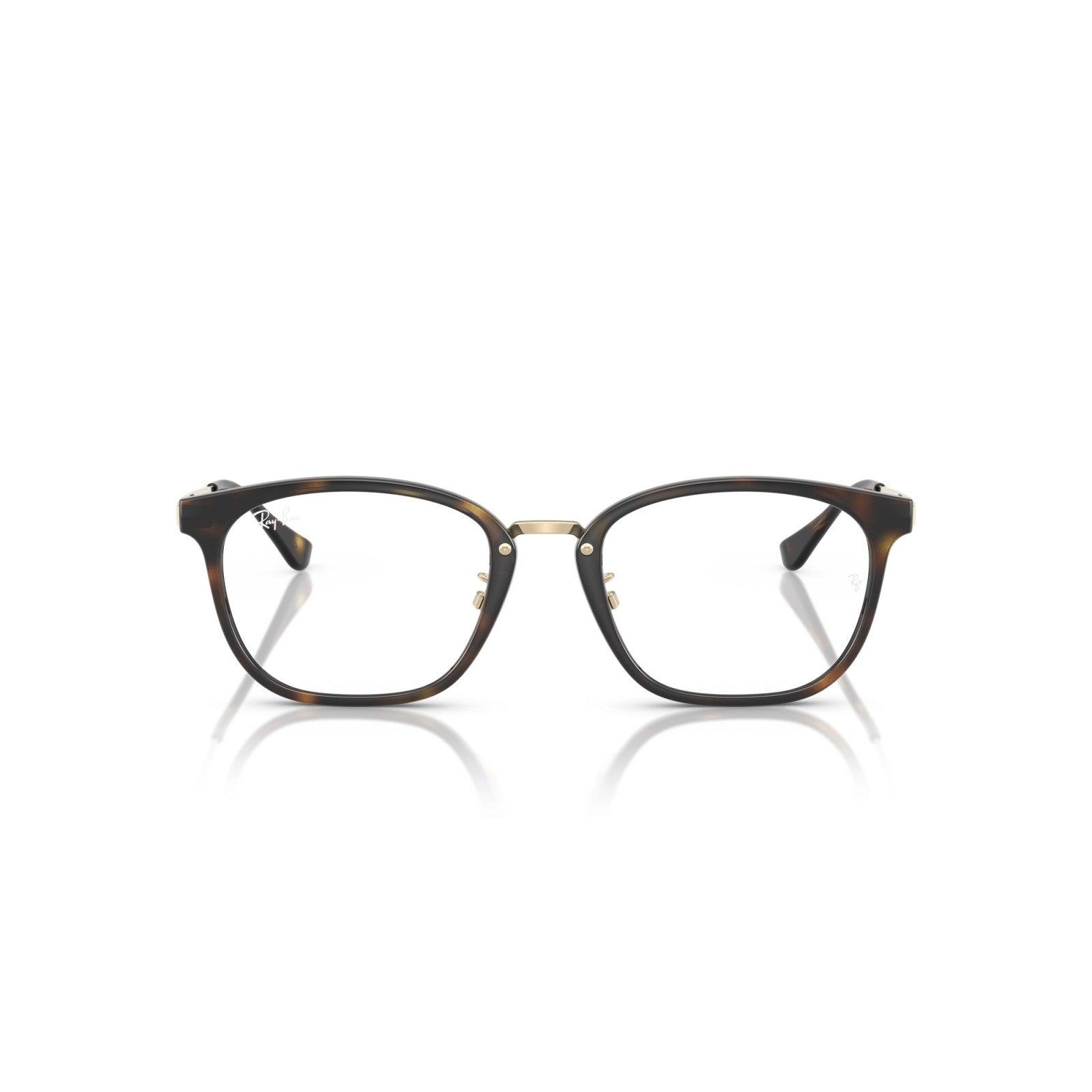 OCCHIALE DA VISTA UNISEX | RAY-BAN RX 7247D - 8472 AVANA SU ORO PALLIDO - CALIBRO 51