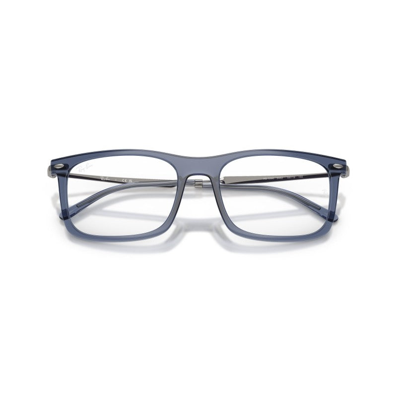 OCCHIALI DA VISTA UNISEX | RAY-BAN RX 7260 - 8462 BLU TRASPARENTE - CALIBRO 54