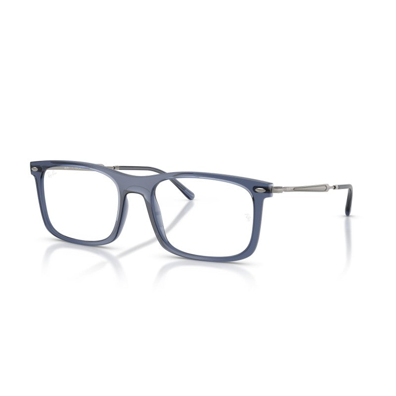 OCCHIALI DA VISTA UNISEX | RAY-BAN RX 7260 - 8462 BLU TRASPARENTE - CALIBRO 54