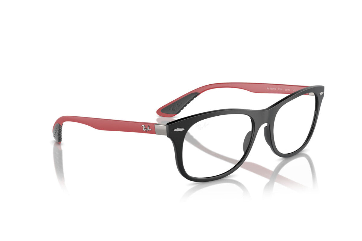 OCCHIALE DA VISTA UNISEX RAY-BAN SCUDERIA FERRARI RX 7307M (F700) - RB 7307M F700 TAGLIA 52/17/145