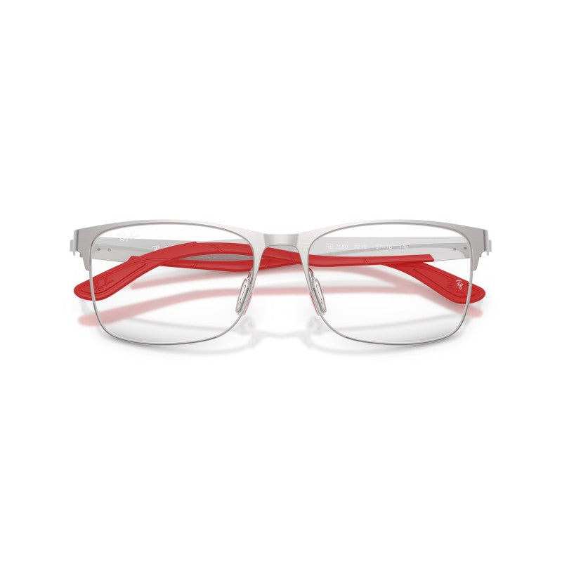 OCCHIALI DA VISTA UNISEX | RAY-BAN RX 7550 - 3219 ARGENTO - CALIBRO 57
