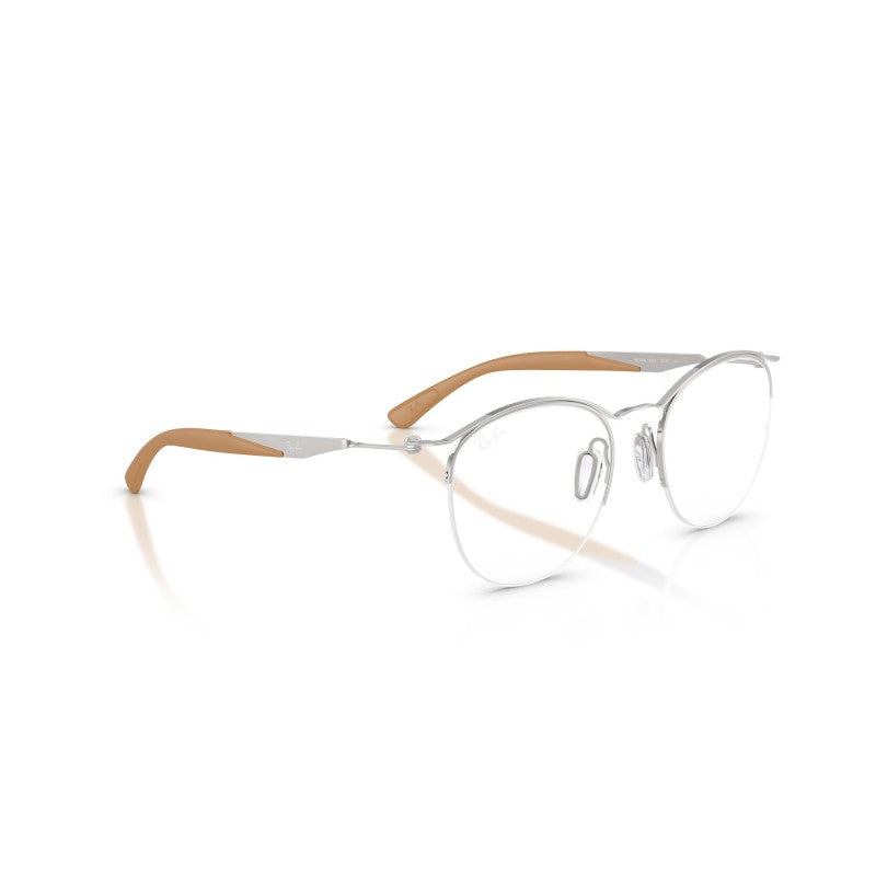 OCCHIALI DA VISTA UNISEX | RAY-BAN RX 7553 - 3216 ARGENTO - CALIBRO 50