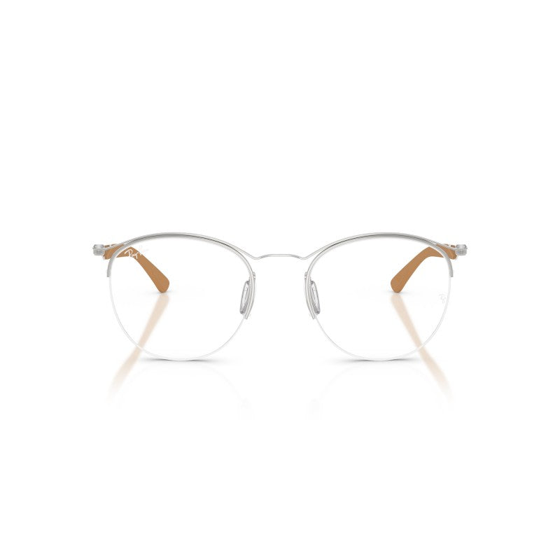 OCCHIALI DA VISTA UNISEX | RAY-BAN RX 7553 - 3216 ARGENTO - CALIBRO 50