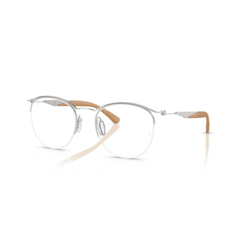 OCCHIALI DA VISTA UNISEX | RAY-BAN RX 7553 - 3216 ARGENTO - CALIBRO 50