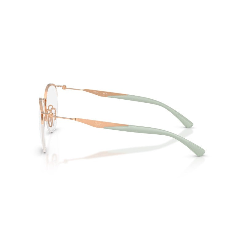 OCCHIALI DA VISTA UNISEX | RAY-BAN RX 7553 - 3217 ORO ROSA - CALIBRO 52