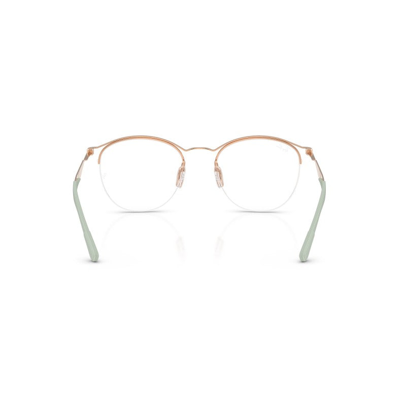 OCCHIALI DA VISTA UNISEX | RAY-BAN RX 7553 - 3217 ORO ROSA - CALIBRO 52