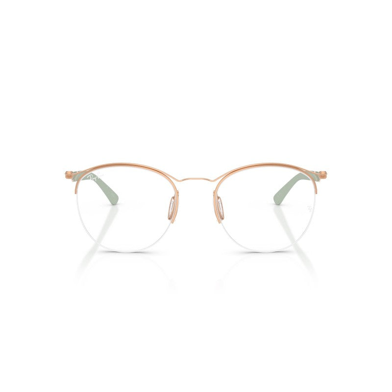 OCCHIALI DA VISTA UNISEX | RAY-BAN RX 7553 - 3217 ORO ROSA - CALIBRO 52