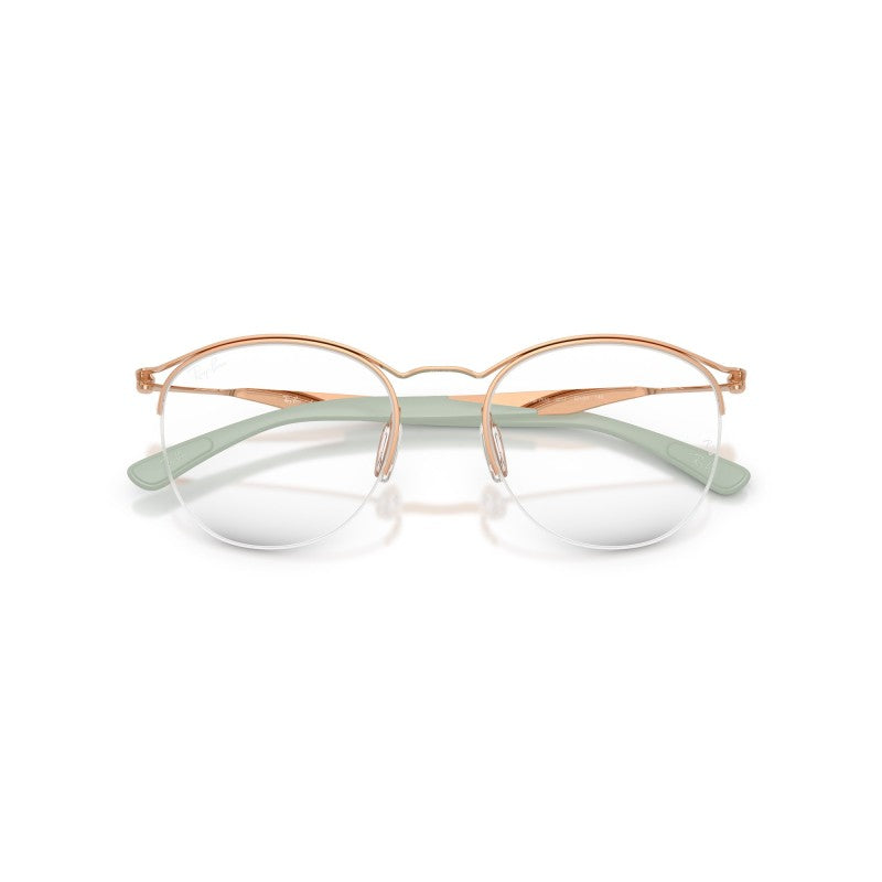 OCCHIALI DA VISTA UNISEX | RAY-BAN RX 7553 - 3217 ORO ROSA - CALIBRO 52