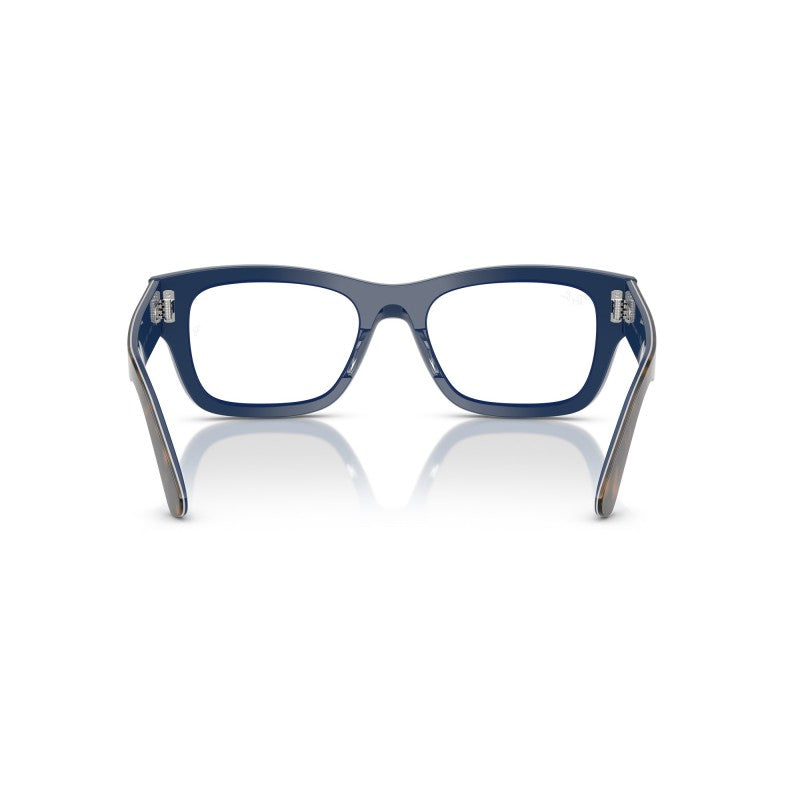 OCCHIALI DA VISTA UNISEX | RAY-BAN RX 7683V - JOSEPH 8391 GRIGIO AVANA SU BLU SFUMATO - CALIBRO 55