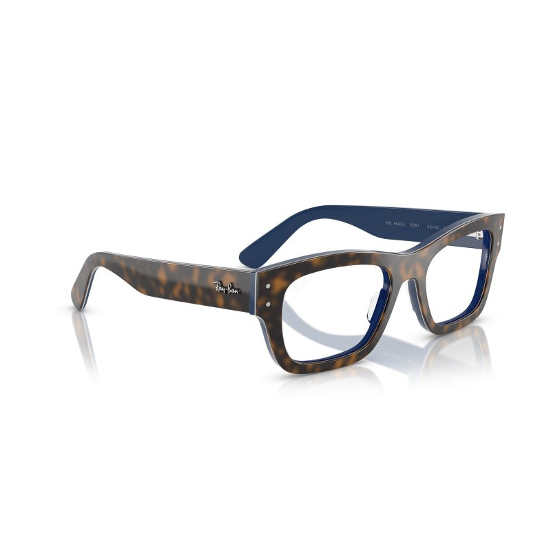 OCCHIALI DA VISTA UNISEX | RAY-BAN RX 7683V - JOSEPH 8391 GRIGIO AVANA SU BLU SFUMATO - CALIBRO 55