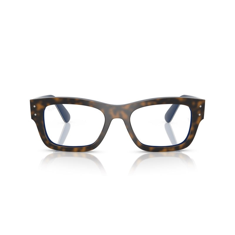 OCCHIALI DA VISTA UNISEX | RAY-BAN RX 7683V - JOSEPH 8391 GRIGIO AVANA SU BLU SFUMATO - CALIBRO 55