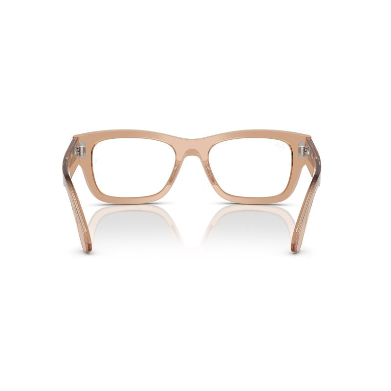 OCCHIALI DA VISTA UNISEX | RAY-BAN RX 7683V - JOSEPH 8553 MARRONE CHIARO TRASPARENTE - CALIBRO 55