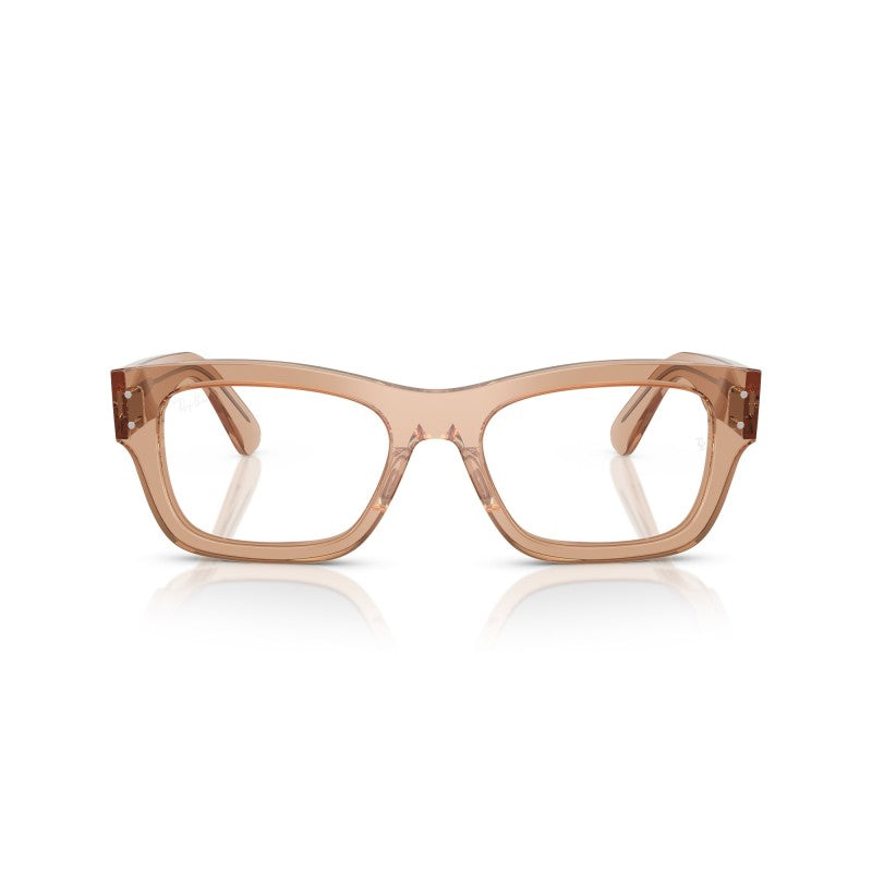 OCCHIALI DA VISTA UNISEX | RAY-BAN RX 7683V - JOSEPH 8553 MARRONE CHIARO TRASPARENTE - CALIBRO 55