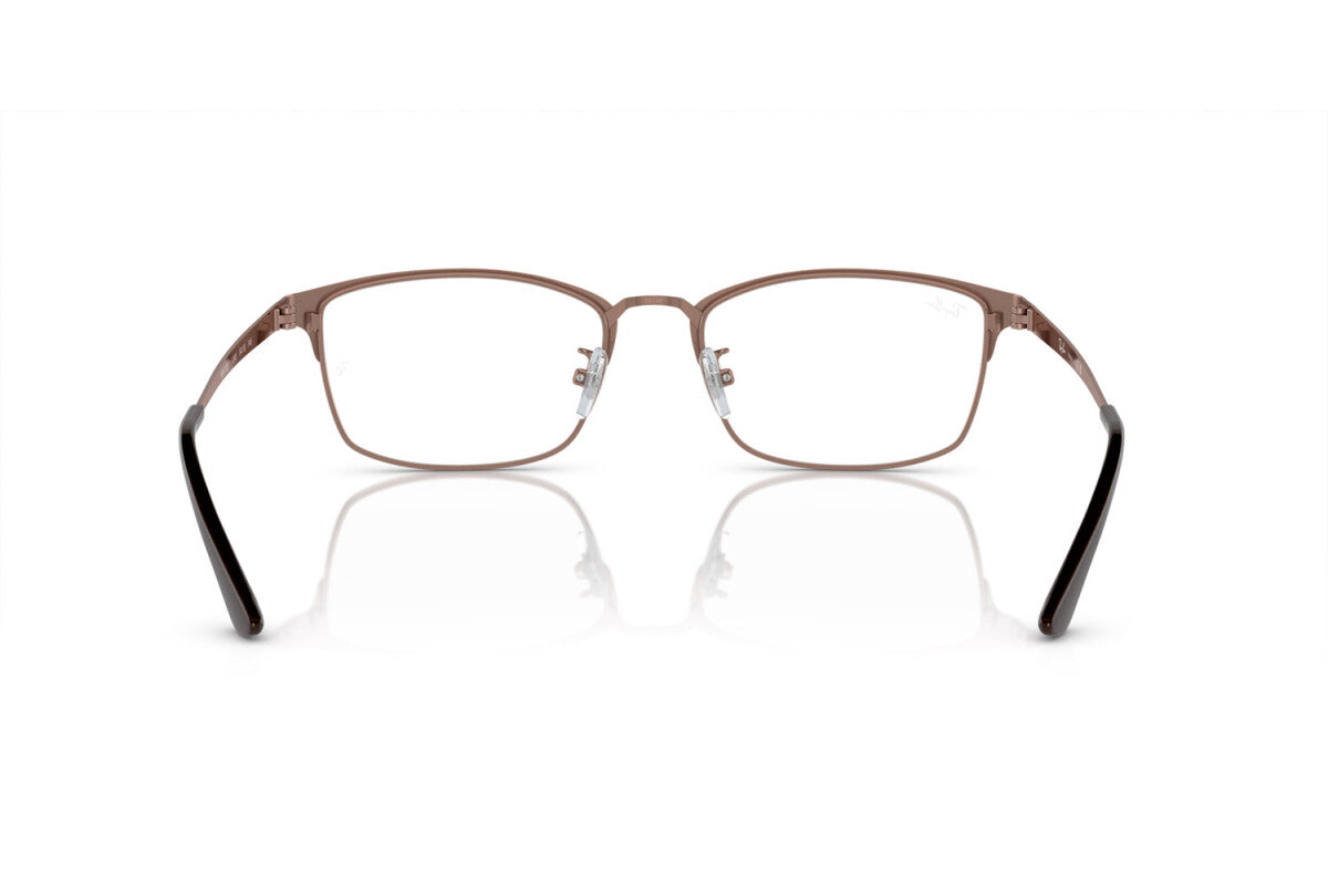 OCCHIALE DA VISTA UNISEX RAY-BAN RX 8772D - 1240 MARRONE SU RAME - TAGLIA 54