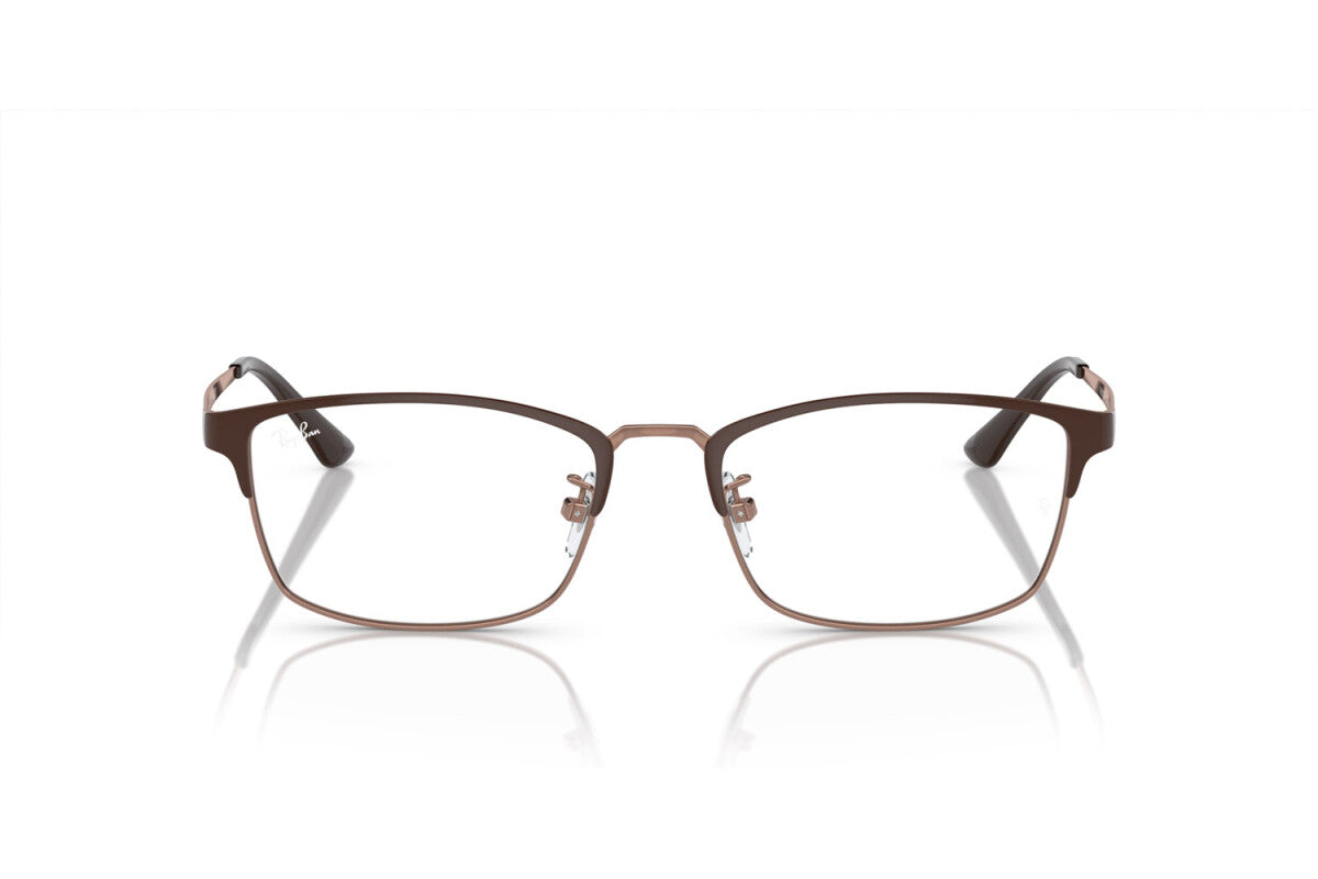 OCCHIALE DA VISTA UNISEX RAY-BAN RX 8772D - 1240 MARRONE SU RAME - TAGLIA 54