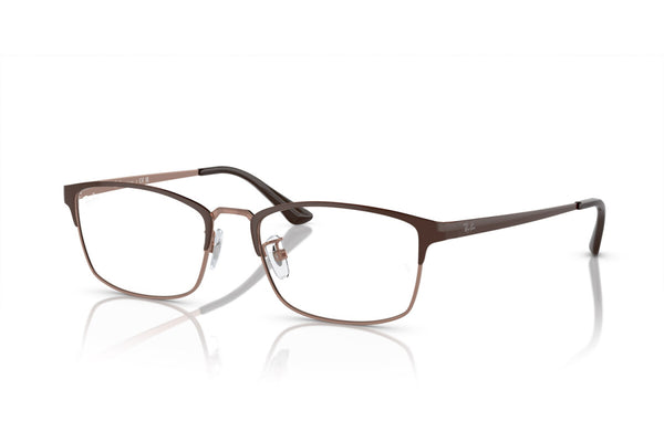 OCCHIALE DA VISTA UNISEX RAY-BAN RX 8772D - 1240 MARRONE SU RAME - TAGLIA 54