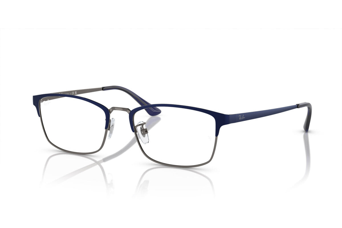 OCCHIALE DA VISTA UNISEX RAY-BAN RX 8772D - 1241 BLU SCURO SU CANNA DI FUCILE - TAGLIA 54