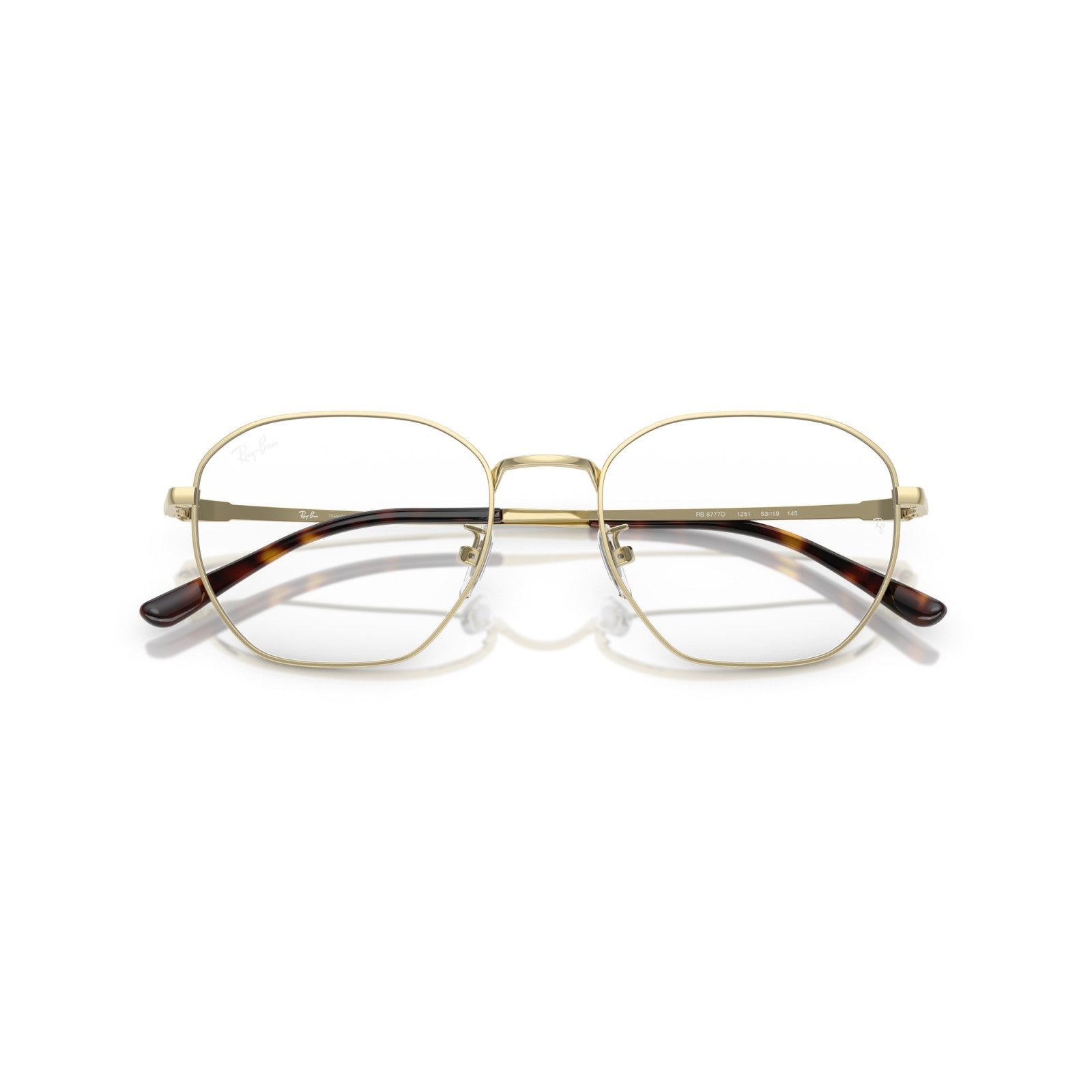 OCCHIALE DA VISTA UNISEX | RAY-BAN RX 8777D - 1251 ORO PALLIDO - CALIBRO 53