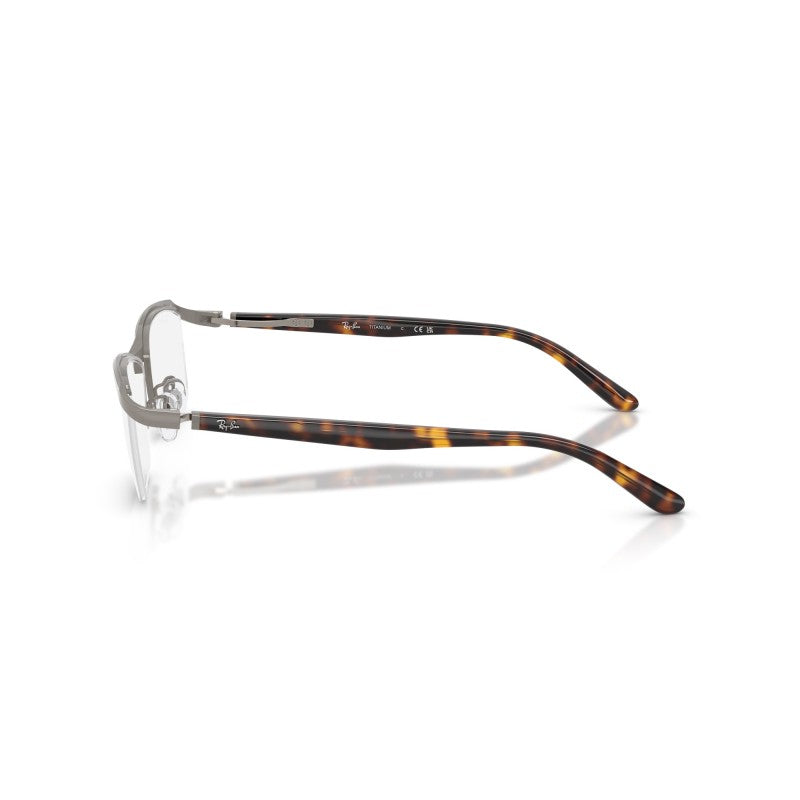 OCCHIALI DA VISTA UNISEX | RAY-BAN RX 8779D - 1252 CANNA DI FUCILE SPAZZOLATA - CALIBRO 55