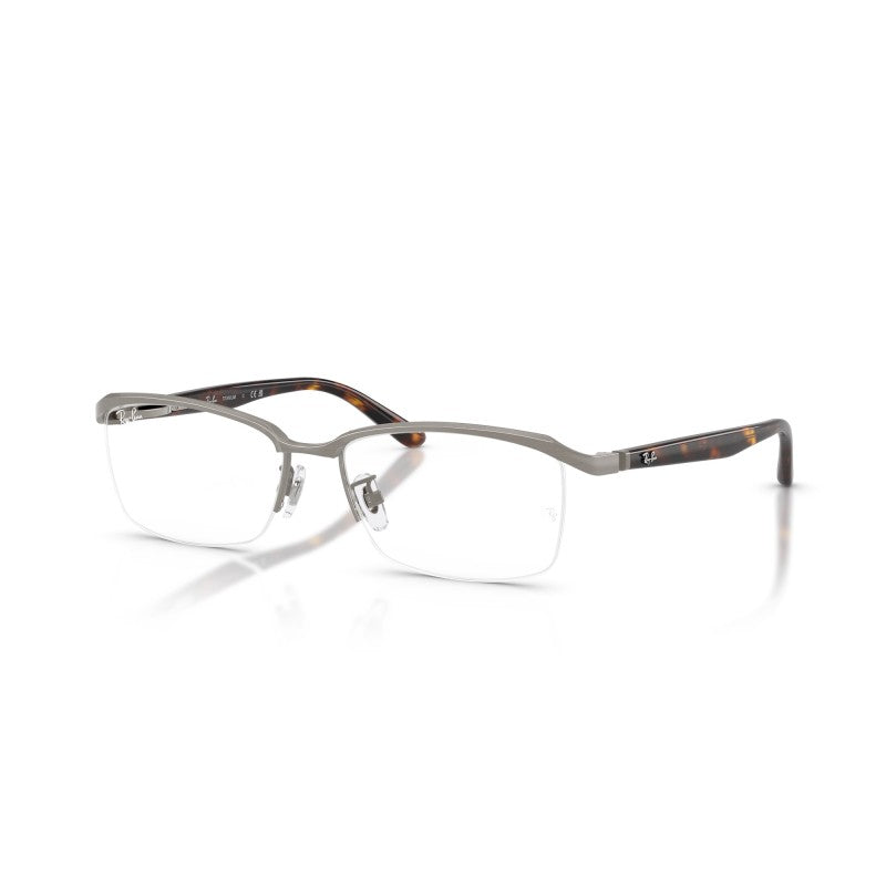 OCCHIALI DA VISTA UNISEX | RAY-BAN RX 8779D - 1252 CANNA DI FUCILE SPAZZOLATA - CALIBRO 55