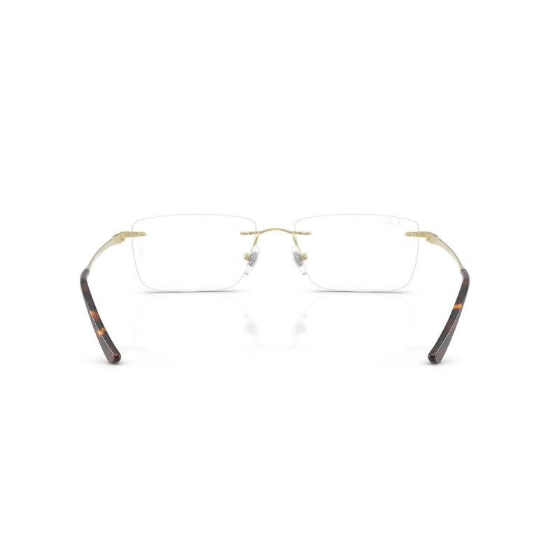 OCCHIALI DA VISTA UNISEX | RAY-BAN RX 8781D - 1251 ORO CHIARO - CALIBRO 56