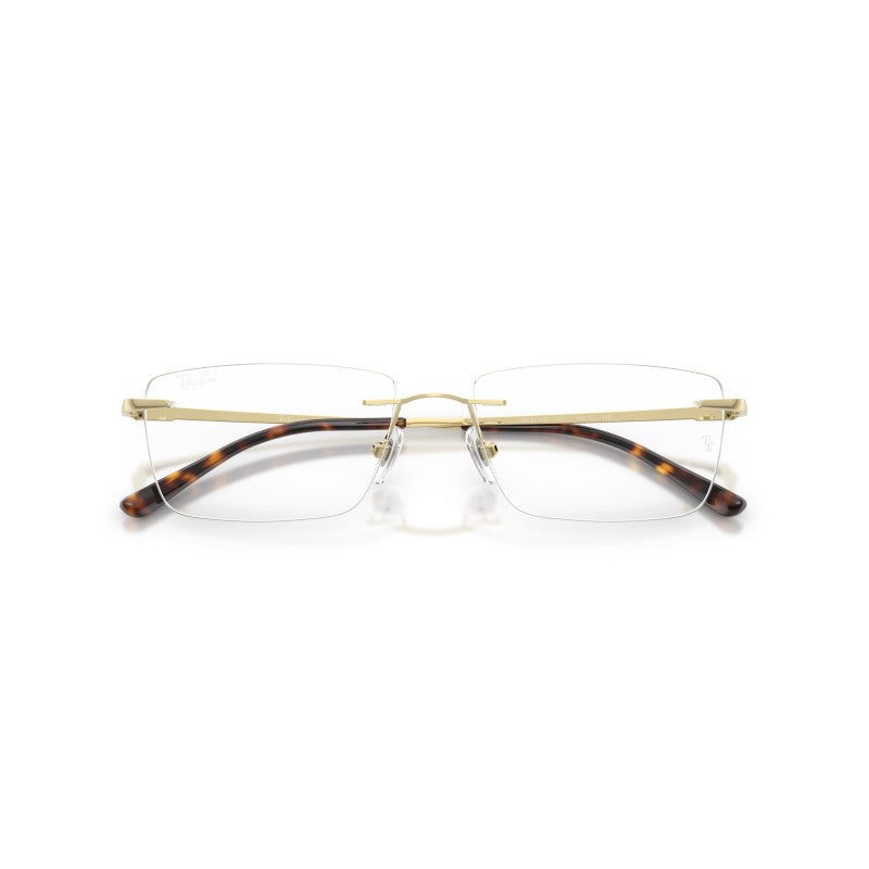 OCCHIALI DA VISTA UNISEX | RAY-BAN RX 8781D - 1251 ORO CHIARO - CALIBRO 56