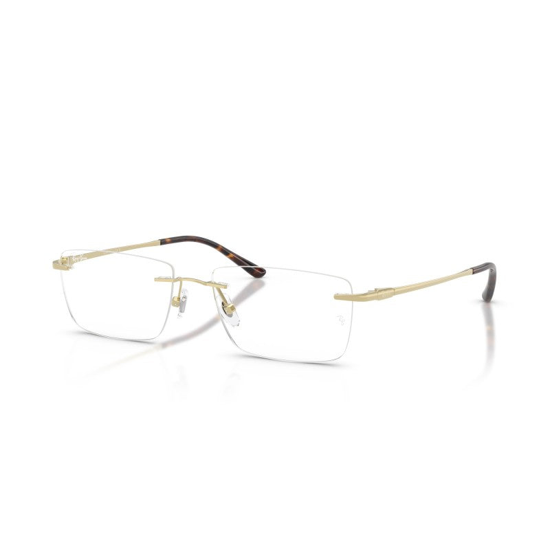 OCCHIALI DA VISTA UNISEX | RAY-BAN RX 8781D - 1251 ORO CHIARO - CALIBRO 56