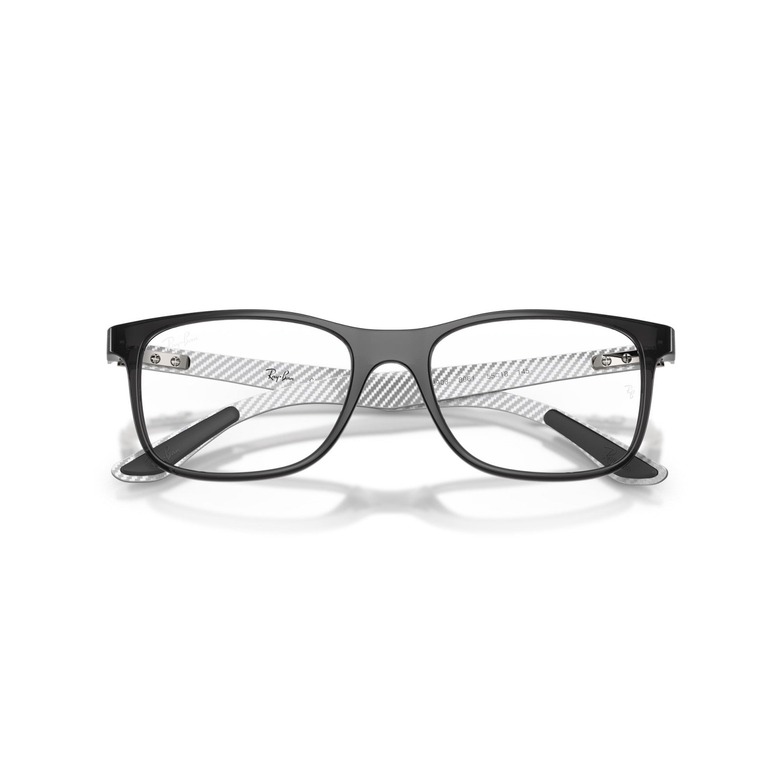 OCCHIALE DA VISTA UNISEX | RAY-BAN RX 8903 - 8061 GRIGIO TRASPARENTE - CALIBRO 55